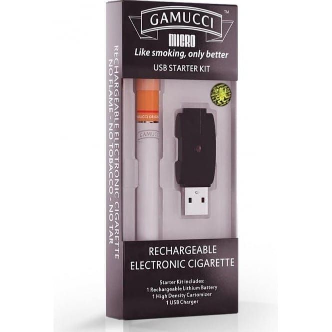 Gamucci Micro E-Cigarette Starter Kit | Electric Tobacconist UK