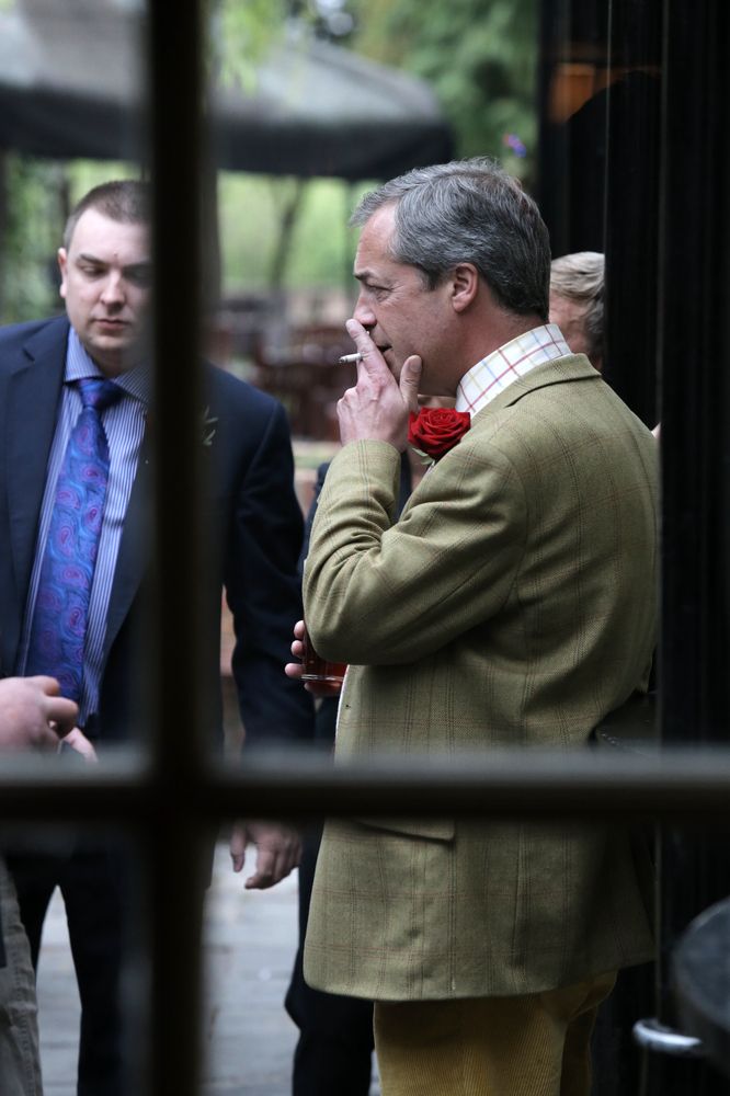 Cig Break Will Farage manage to filter out cigarettes for good