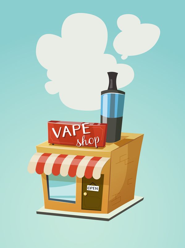 Vape shop store front | electric tobacconist UK