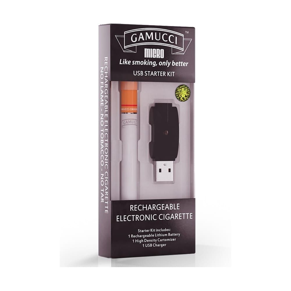 Gamucci USB Micro E-Cigarette Starter Kit - electric tobacconist uk